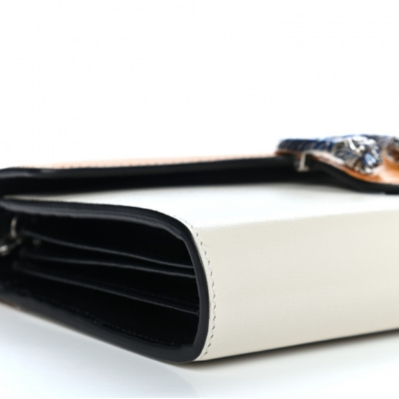 Gucci Calfskin Tri-Color Mini Dionysus Chain Wallet Electric Blue - Picture 4 of 8